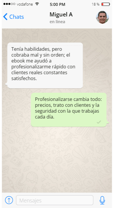 Opinión de cliente 1